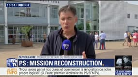 PS: "Nous avons pansé nos plaies et commencé à travailler sur la rénovation de notre logiciel", assure Olivier Faure