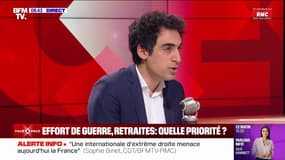 "Pour pouvoir financer l'effort de guerre, il faut travailler plus", pointe Amir Reza-Tofighi, président de la CPME