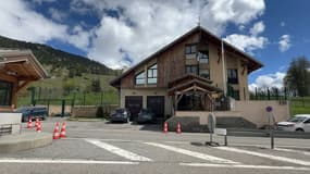 Les locaux de la police aux frontières de Montgenèvre (Hautes-Alpes)