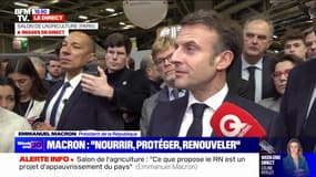 Agriculture: "Ce qu'on est en train de bâtir, c'est un nouveau pacte de la nation", affirme Emmanuel Macron