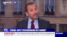 Pour Sébastien Chenu (RN), André Chassaigne, candidat du NFP à la présidence de l'Assemblée, est "quelqu'un qui, toute sa vie, a soutenu les pires régimes autoritaires"