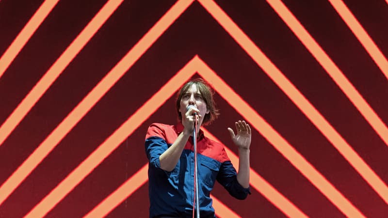 Thomas Mars de Phoenix en juillet 2018