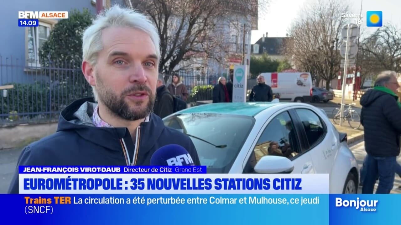 Le réseau d'autopartage Citiz étend son nombre de stations sur l'Eurométropole