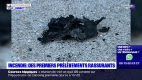 Incendie à Rouen: des premiers résultats d'analyses rassurants