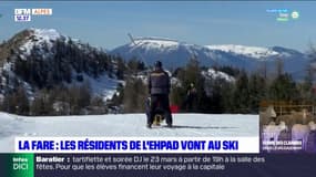 Des résidents de l'Ehpad de La Fare ont pu partir au ski