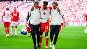 Kingsley Coman le 13 avril 2024 face à Cologne