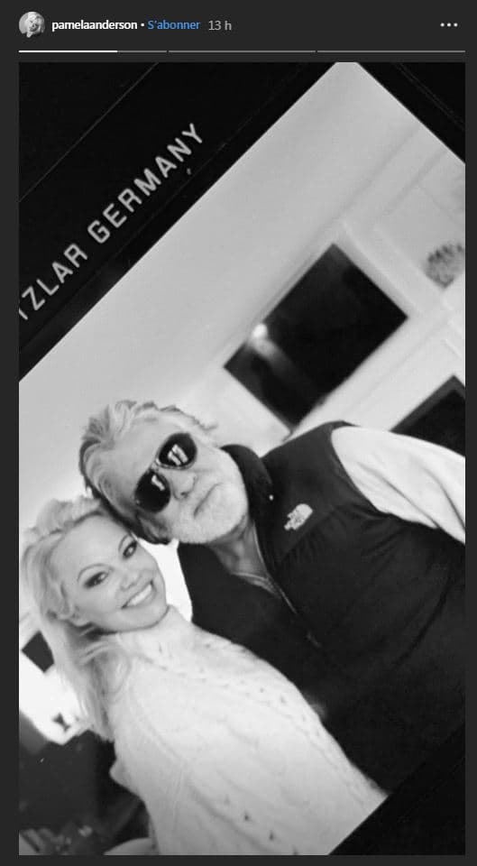 Pamela Anderson et son mari Jon Peters