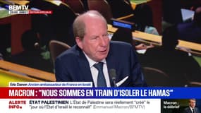 "Je suis heureux que la France soit en mesure de proposer un plan": Eric Danon, ancien ambassadeur de France en Israël réagit à l'interview d'Emmanuel Macron sur BFMTV