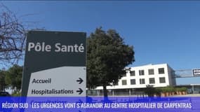 Région Sud : les urgences vont s’agrandir au centre hospitalier de Carpentras