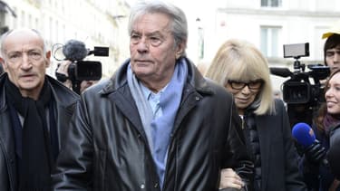 Alain Delon, le 5 décembre 2013