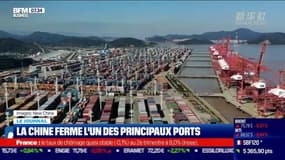 La Chine ferme l'un des principaux ports du pays