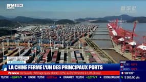 La Chine ferme l'un des principaux ports du pays