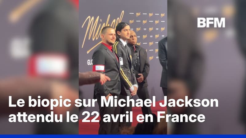 Les fils de Michael Jackson présents à l'avant-première mondiale du biopic sur leur père