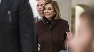 Nancy Pelosi, chef des démocrates à la Chambre des représentants.