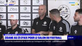 Aix-en-Provence: Zinédine Zidane présent au salon du foot