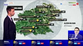 Météo Alpes du Sud: du soleil et un risque orageux dans les Hautes-Alpes, jusqu'à 26°C à Manosque