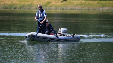 Les secours à la recherche de la fillette, vendredi 31 mai.