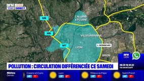 Lyon: l'alerte pollution activée, la circulation différenciée mise en place