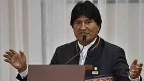 Evo Morales, le président bolivien