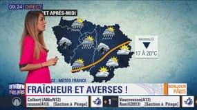 Météo Paris-Ile de France du 10 juin: Des averses et de la fraîcheur