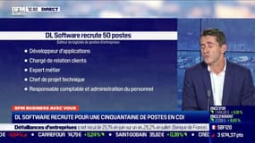 "Ils recrutent !" @dlsoftware recrute 50 personnes  #BFMBusinessAvecVous