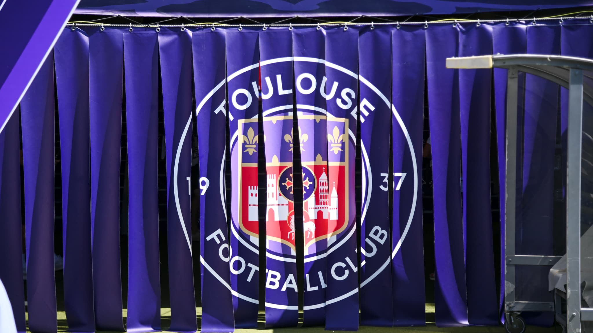 Écharpe Supporter TFC Toulouse – Coupe D'Europe 2007/2008 – Vintage Violette