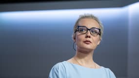 Ioulia Navalnaïa, veuve d'Alexeï Navalny, en Allemagne le 19 avril 2024