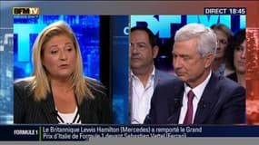 Claude Bartolone face à Hedwige Chevrillon dans BFM Politique: "Même la droite n'a pas touché aux 35 heures"