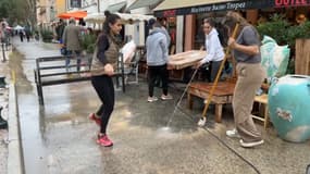 Les habitants de Saint-Tropez ont connu d'importantes précipitations, engendrant des inondations ce week-end.