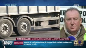Des syndicats appellent les chauffeurs routiers à cesser le travail ce matin