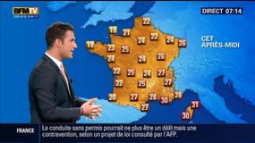 La météo pour ce vendredi 31 juillet 2015 