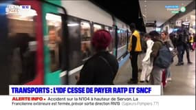Transports: Île-de-France Mobilités suspend ses paiements à la RATP et à la SNCF
