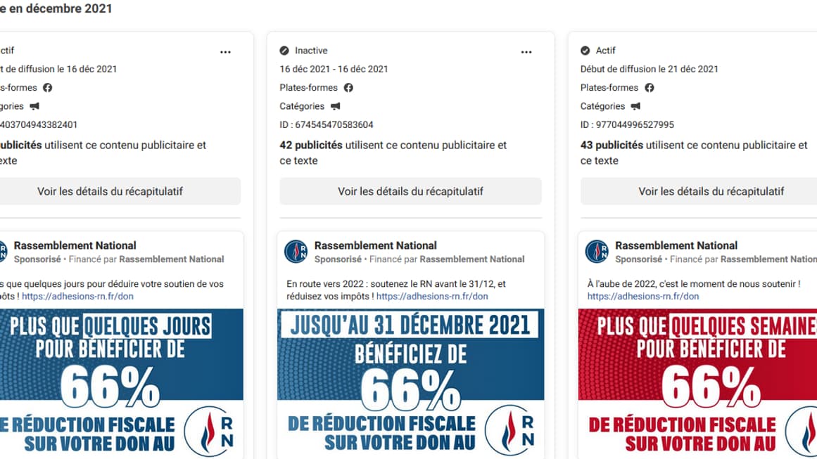 Campagne de publicité du Rassemblement national