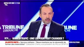 Pour Sébastien Chenu, la proposition de loi pour lutter contre le narcotrafic de Gérald Darmanin "va dans le bon sens"