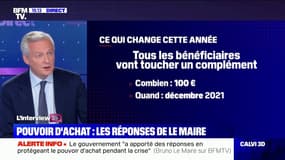 Bruno Le Maire: "Nous avons un vrai problème sur les plus bas salaires"