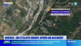 Gréoux-les-Bains: un cycliste mortellement percuté par une voiture