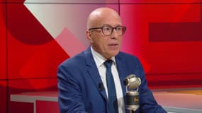 Le président contesté des Républicains Éric Ciotti sur BFMTV-RMC le 19 juillet 2024