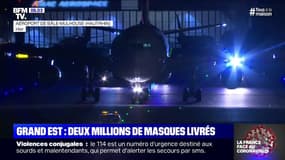 Coronavirus: une commande de 6 millions de masques est arrivée