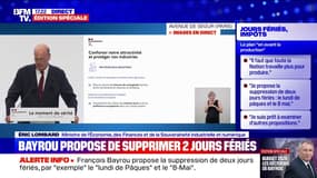 "Nous devons mieux défendre nos intérêts technologiques et nos emplois industriels (...) qui sont percutés par la concurrence chinoise", affirme le ministre de l'Économie