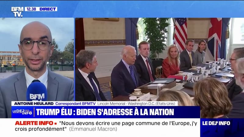 Présidentielle américaine: après l'élection de Donald Trump, le président sortant Joe Biden va s'exprimer ce jeudi