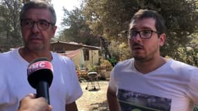 "C'est notre vie": dans le Var, ces habitants ont refusé de quitter leur maison pour la protéger de l'incendie