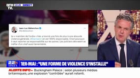 Christophe Béchu trouve "scandaleuse" l'imputation faite à Gérald Darmanin d'être responsable des violences du 1er-mai