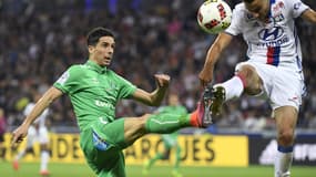ASSE-OL : Vincent Pajot au duel avec Emmanuel Mammana
