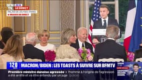 "Félicitations aux jeunes mariés": les vœux d'Emmanuel Macron au vétéran américain Harold Terens et son épouse Jeanne Swerlin