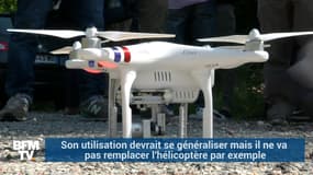 Sur l’autoroute, un drone vole au-dessus de vos têtes pour surveiller votre conduite