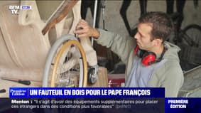 Cet ingénieur français a conçu un fauteuil roulant plus confortable pour le pape François