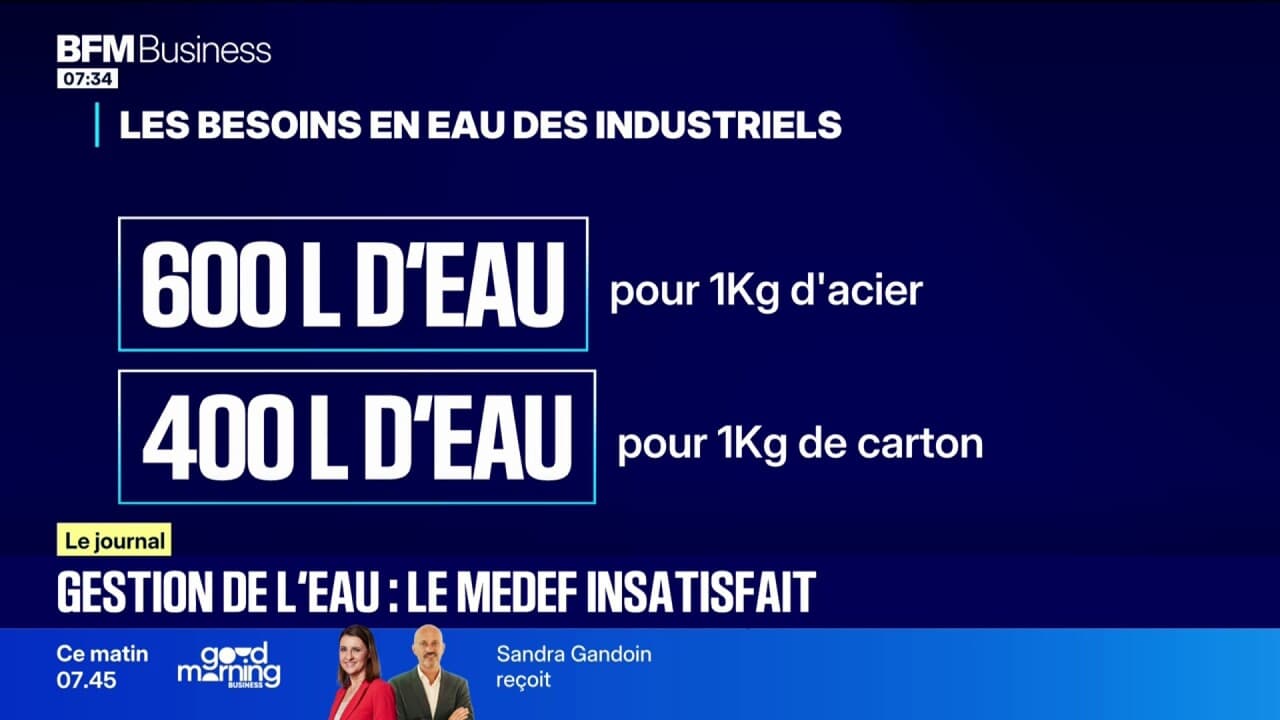 Su Yönetimi: Medef Memnun Değil