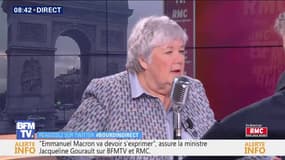 Jacqueline Gourault: "Au moment où je vous parle, le prélèvement à la source n'est pas reporté. Cette décision de l'ancien gouvernement, il a été décidé de l'appliquer."