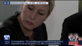 Marion Maréchal-Le Pen, le retour ?