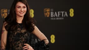 Sophie Ellis Bextor aux Bafta, à Londres, le 18 février 2024.